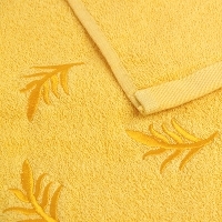 Комплект махровых полотенец "Португалия", цвет: желтый артикул 13567b.
