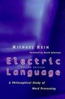 Electric Language: A Philosophical Study of Word Processing артикул 13516b.