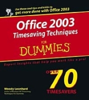 Office 2003 Timesaving Techniques for Dummies артикул 13545b.